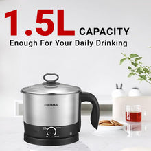 Chefman 1.5-Liter Multipurpose Electric Kettle with Rapid Boil Technology