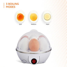 Chefman Basics Electric Egg Boiler | 3 Boiling Modes | Automatic Operation | Overheat Protection