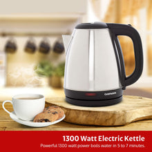 Chefman Electric Kettle with Stainless Steel Body, 1.5 litre