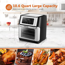 Chefman Air Fryer 12 Liters, 1800W Electric Air Fryer with Tilt Led Digital Touchscreen